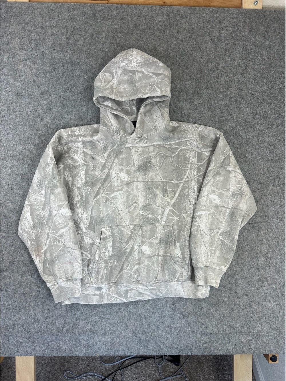 Abercrombie & Fitch camo pullover hoodie Mens Size small